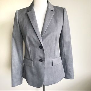 J. Crew Slate Gray Wool Gabardine blazer size 4